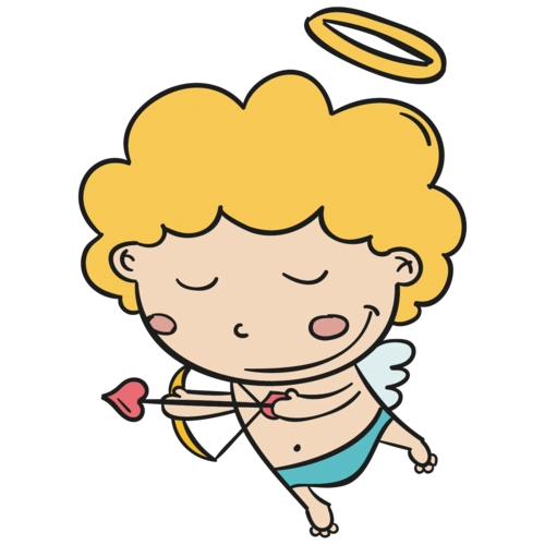 卡通可爱小天使png图片