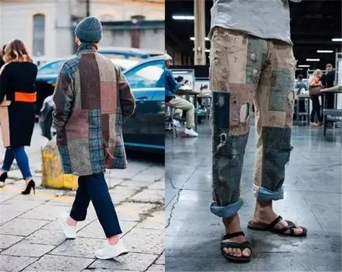 好好的衣服都打上补丁?时尚精们都这么干