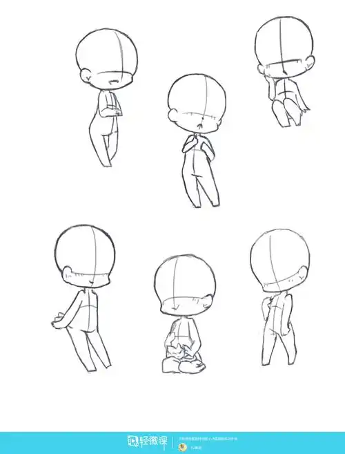 日系厚涂之q版头像的概括与比例