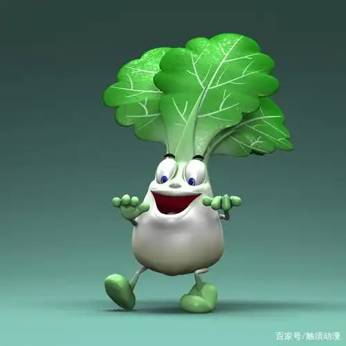 蔬菜漫画集锦:看看这些卡通蔬菜精灵,全是维生素呀