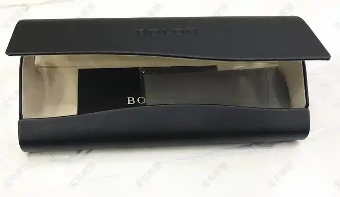 暴龙太阳镜盒子原装防压太阳镜盒子黑色眼睛盒眼镜盒 墨镜盒 暴龙眼镜