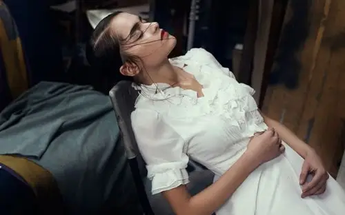 欧美文艺范美女写真桌面壁纸第3张