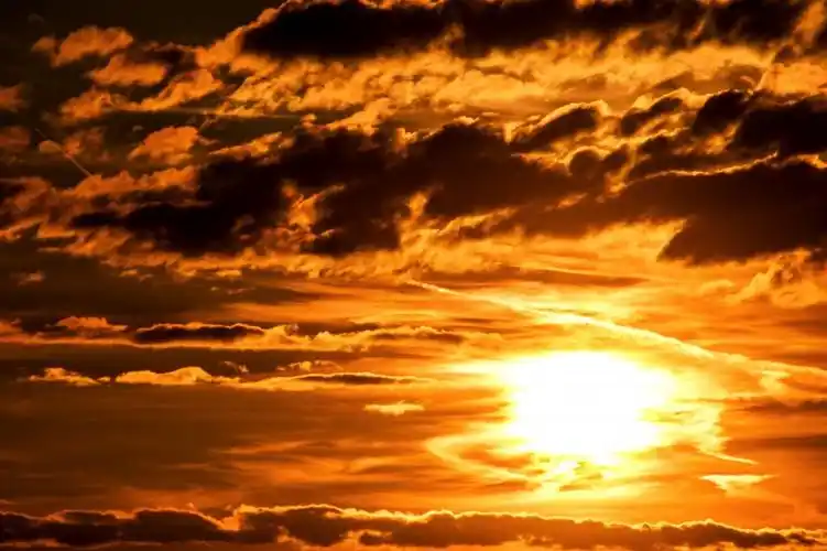 景色秀美的夕阳图片第4张