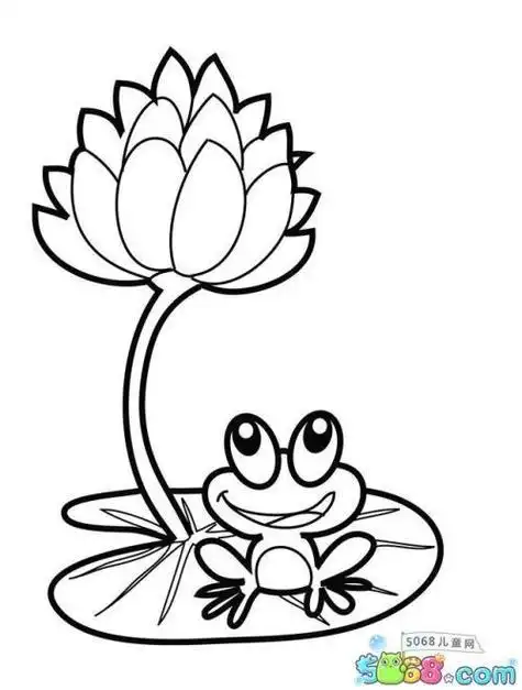 鱼简笔画青蛙简笔画