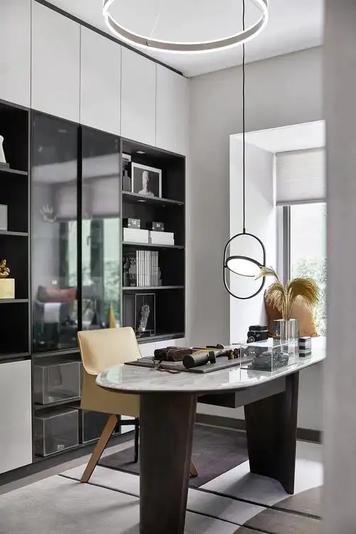 源凯第一城135平现代简约风格装修效果图