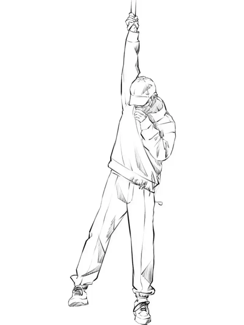 2023年的第一幅画 没有人可以拒绝王俊凯单手吊威亚,太帅了