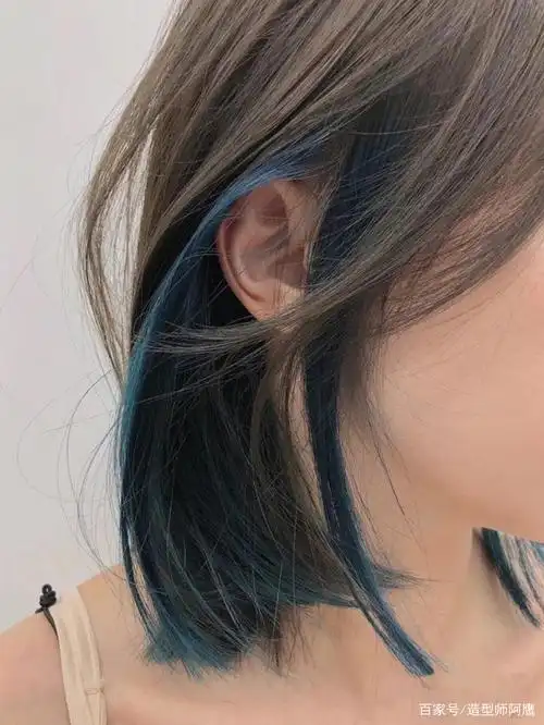 今天小编给大家分享一些挂耳染发的作品和那些发型可以做挂耳染.