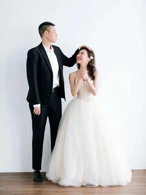 客片分享最萌身高差玩转婚纱照