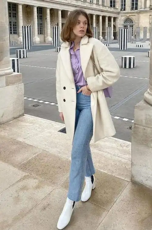 小白鞋失宠了!牛仔裤 这双鞋=入冬最洋气混搭cp,好看又高级