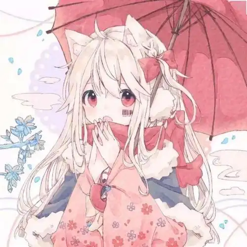 温柔干净的动漫闺蜜头像