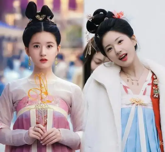 赵露思《珠帘玉幕》新路透曝光粉衣梦回乐嫣,红裳神似鞠婧祎