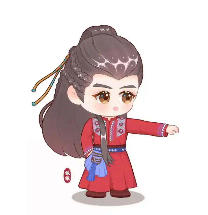 肖战头像,卡通版的肖战,太萌了