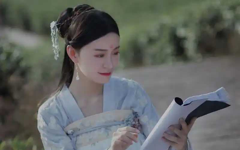 性感古装美女茶园高清桌面壁纸