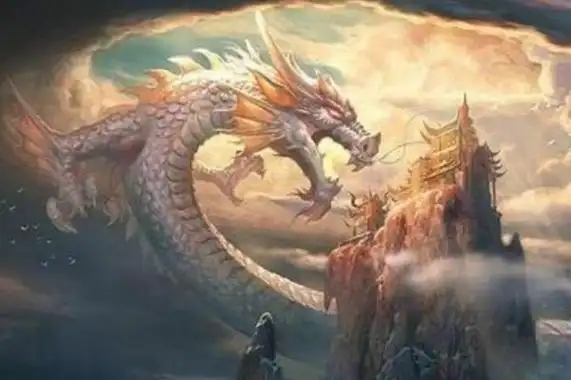 中国十大上古神龙蟠龙上榜第二是有双翼的创世龙神