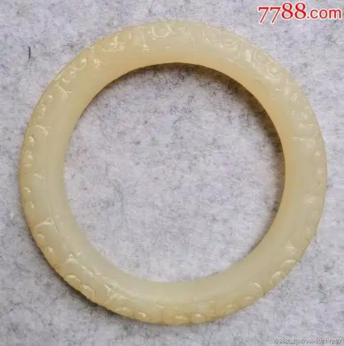 高古羊脂玉手镯