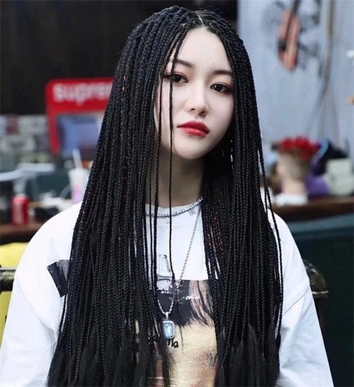 嘻哈街舞音乐发型 女生脏辫又酷又a_时尚发型 - 美发站