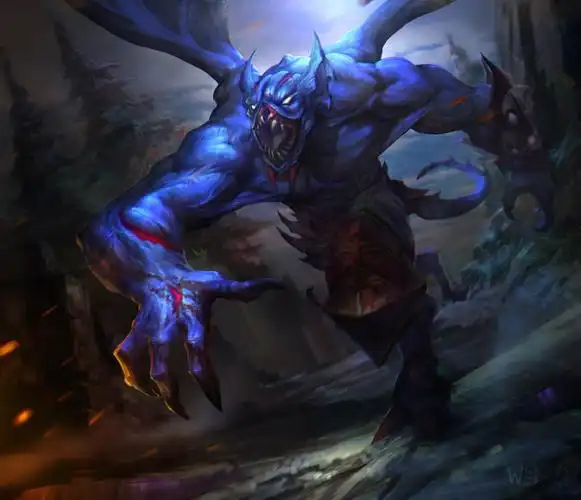 暗夜魔王图片dota2英雄图片