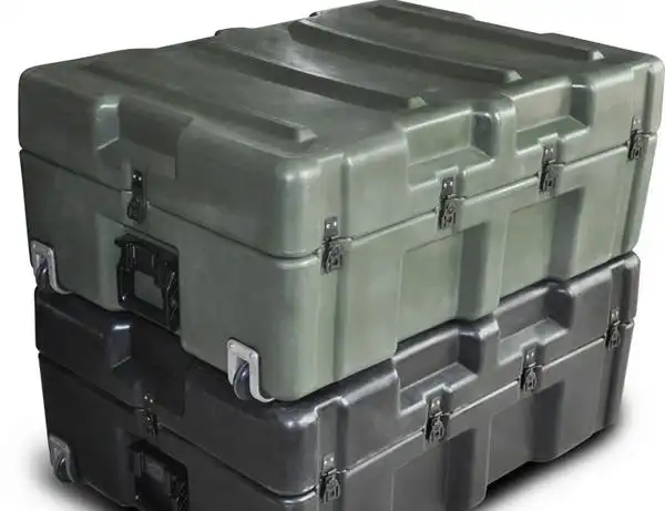 三军行横款军用安全防护空投箱武器炮弹战地作业箱生物安全运输箱