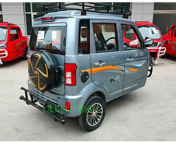 盘式燃油全封闭三轮摩托车可上牌全棚汽油三轮车客家用 盘式宗申