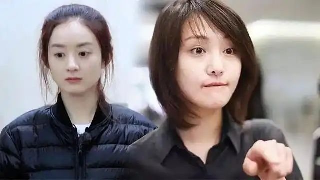 女明星不化妆是什么模样?郑爽丢掉偶像包袱