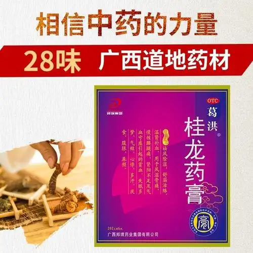 61瓶葛洪桂龙药膏温肾补血贫血心悸风湿腰腿痛赠品效期20227