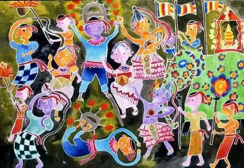 获奖儿童画作品欣赏