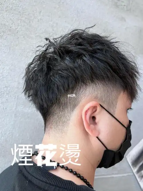 浪人美发师benson温哥华男士烟花烫