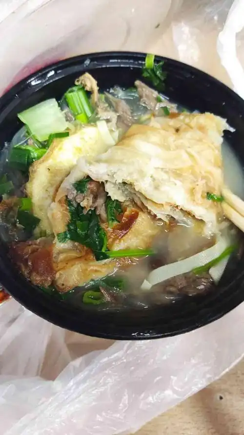 张政深淮南牛肉汤(西湖店)-"点的他家外卖,一份套餐:牛肉粉丝汤 两个.