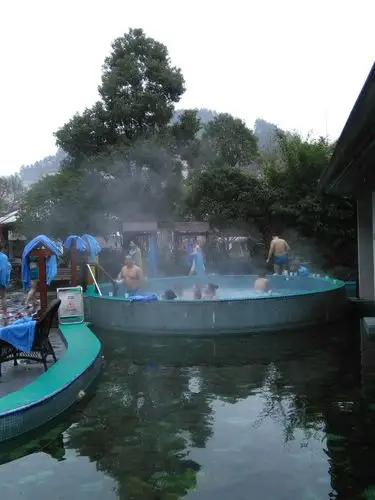 江西宜春矿疗温泉(山水温泉),维景国际温泉度假酒店泡温泉