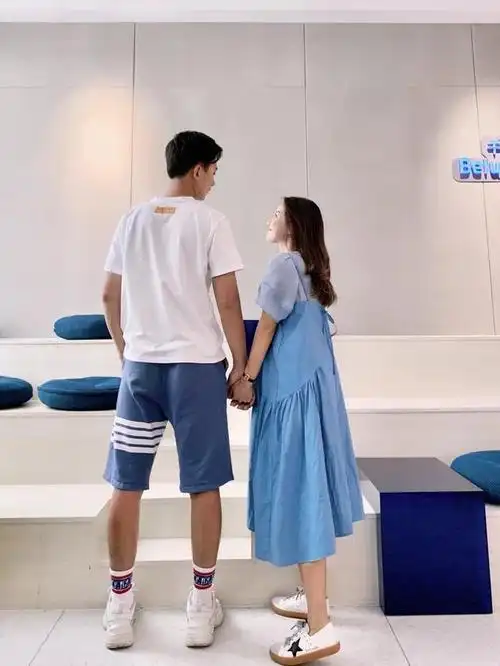 158和183情侣|小个子这样穿情侣装太有回头率了!