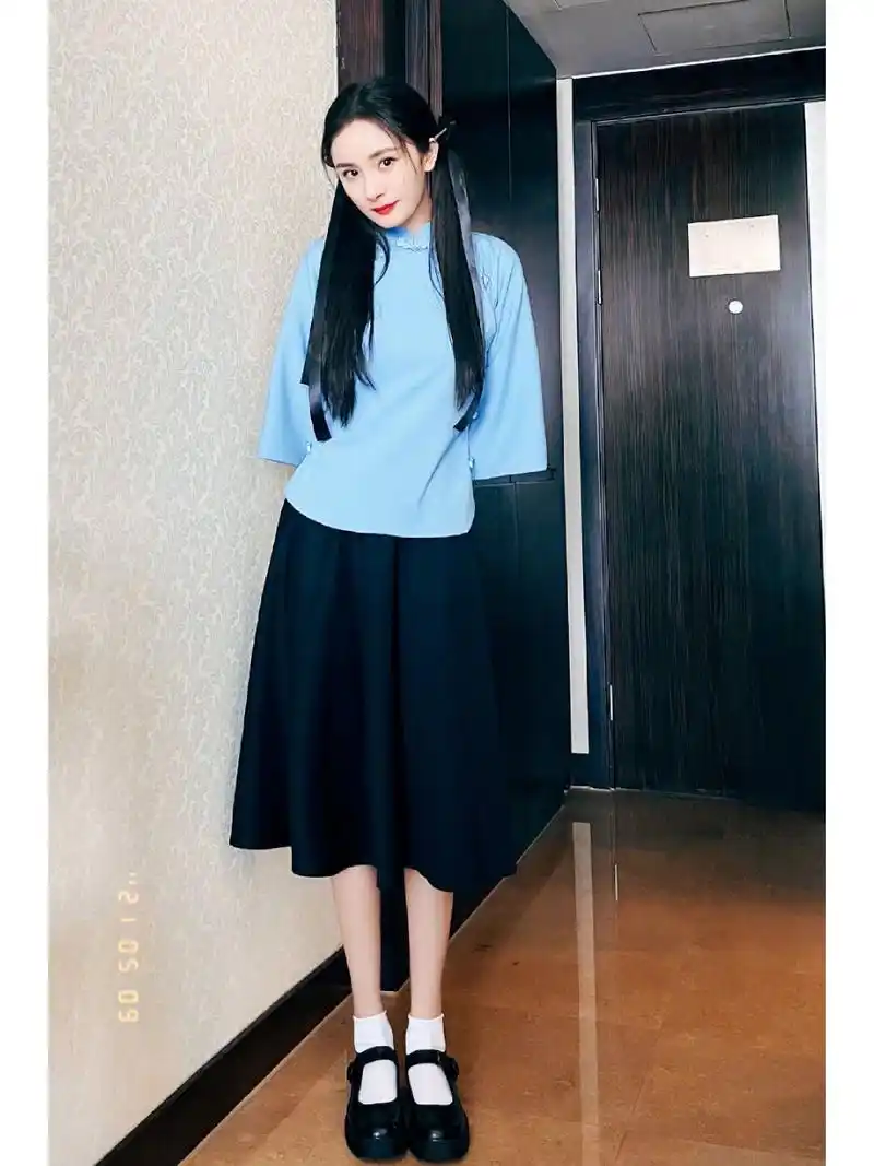 杨幂[微风]民国学生装