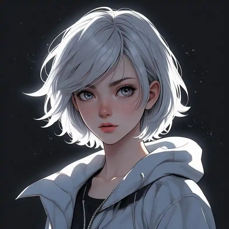 90霸气冷酷女生头像,超拽动漫风格99