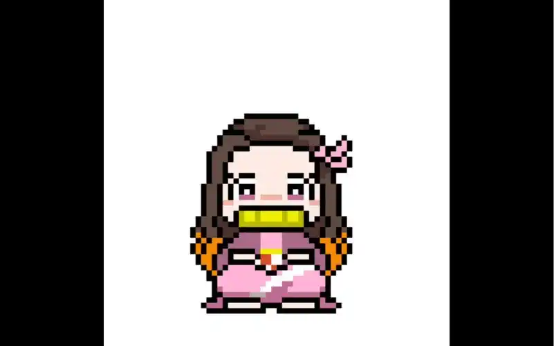 【像素画】鬼灭之刃系列:祢豆子