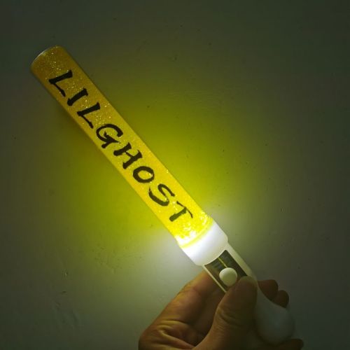 现货演唱会荧光棒小鬼lilghost应援棒王琳凯柠檬黄粉丝定制打call