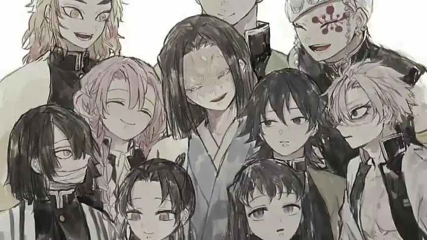 九柱#鬼灭之刃 #网络图片