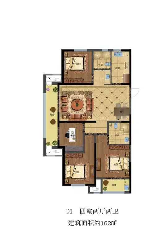 中达绿城江南里d1_中达绿城江南里户型图-菏泽搜狐焦点网
