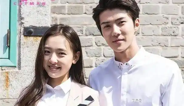 25岁吴倩和23岁吴世勋荧幕初吻cp感满满, 网友, 好好看呀|鹿晗|我爱喵