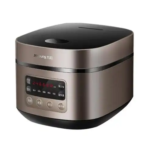 九阳电饭煲智能预约迷你小型一人食煮饭2-5人3l家用多功能 深栗棕