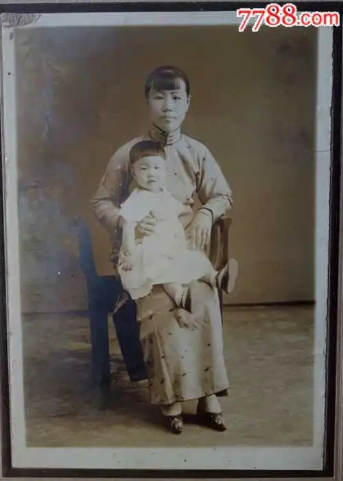 包老包真老相片《民国小脚女人》老照片