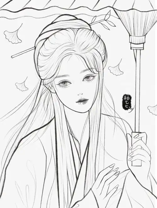 古风女孩佳儿团练