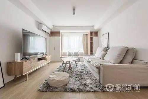 92㎡三居改两居装修效果图-保驾护航装修网