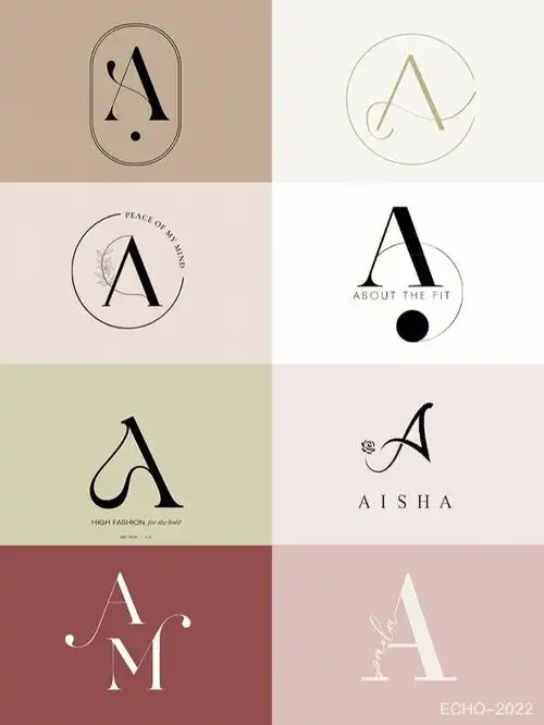 logo设计字母a创意设计