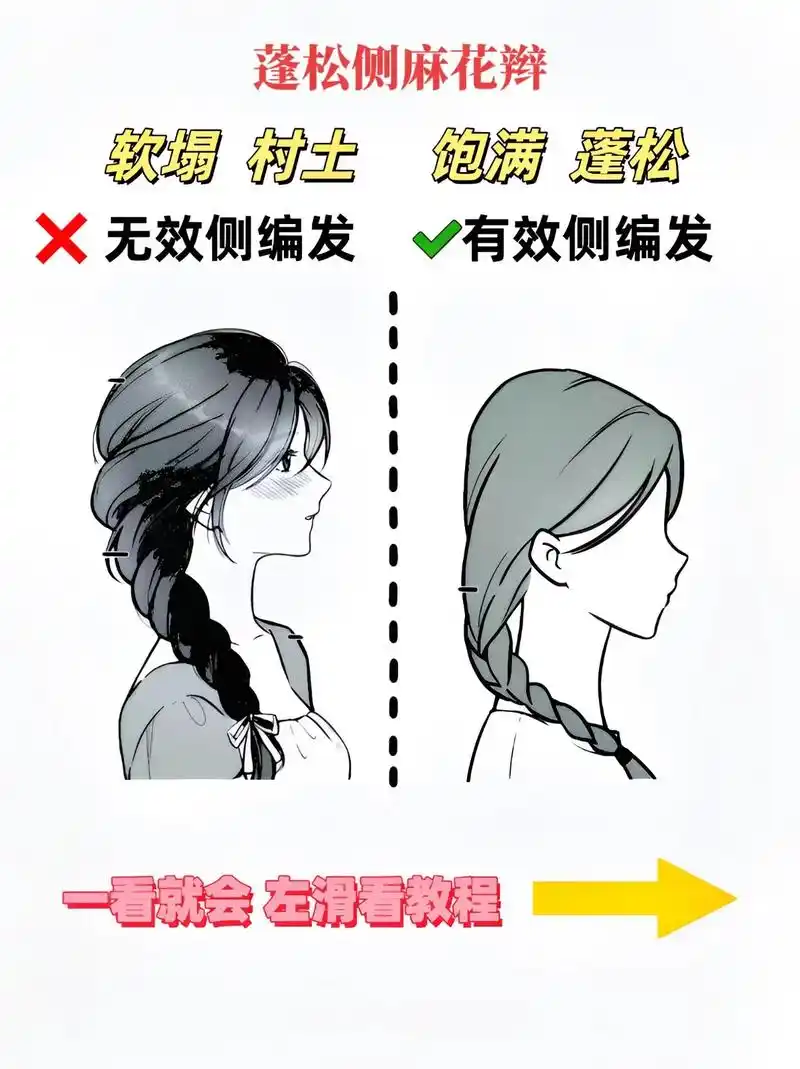 这样扎侧编发太温柔啦,秋冬穿羽绒服 - 抖音