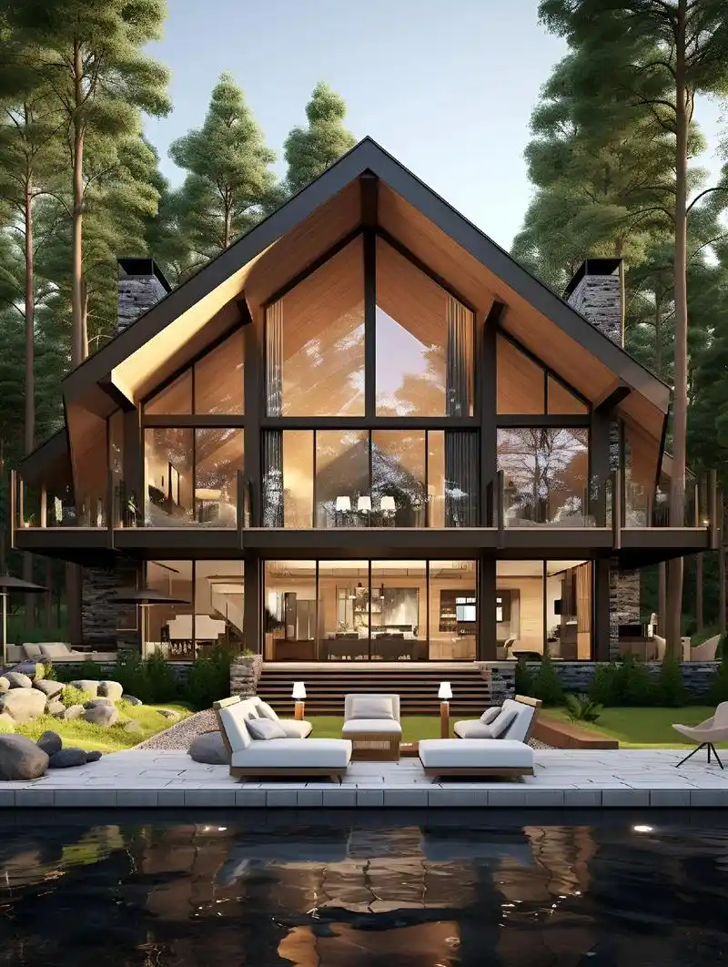 阳光房外景#树屋 #别墅设计 #阳光房 #家的样子 #民宿设 - 抖音