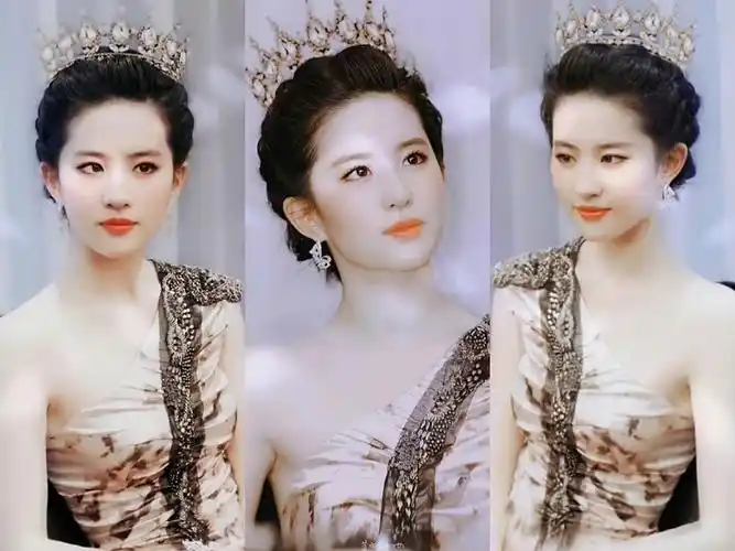 刘亦菲恋爱通告路演像个王妃一样