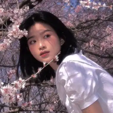 高清带花森系甜美的仙女少女头像图片,女生头像图片