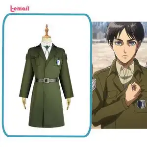 三笠兵长艾伦cosplay 调查兵团自由之翼披风衣服全套0人付款26