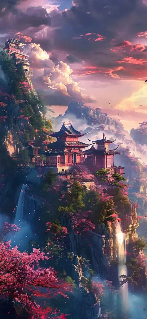 高清壁纸无水印#超梦幻ai古风壁纸