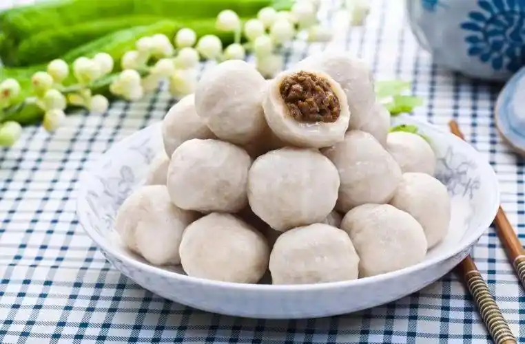 福州秋官郎包心鱼丸,海陆食材组合还原福州本味_馅料