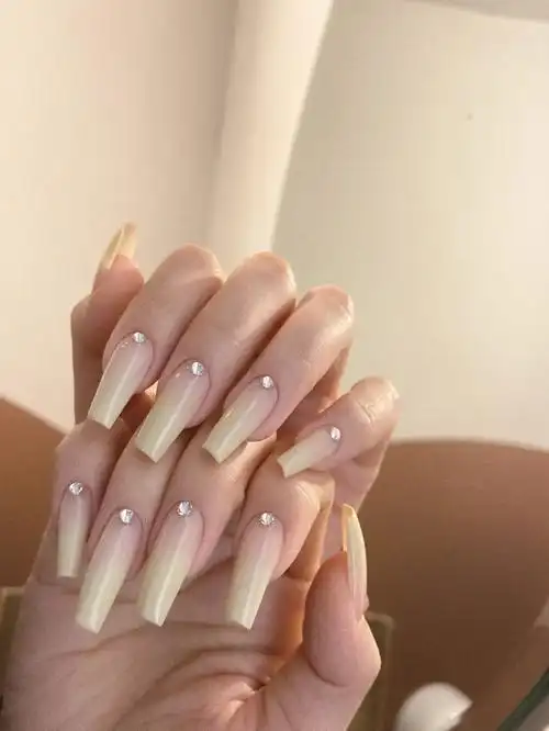 这款指甲一看就是那种温室里娇养的小女生